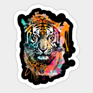 Nurturing Rehabilitation of Tiger Sticker